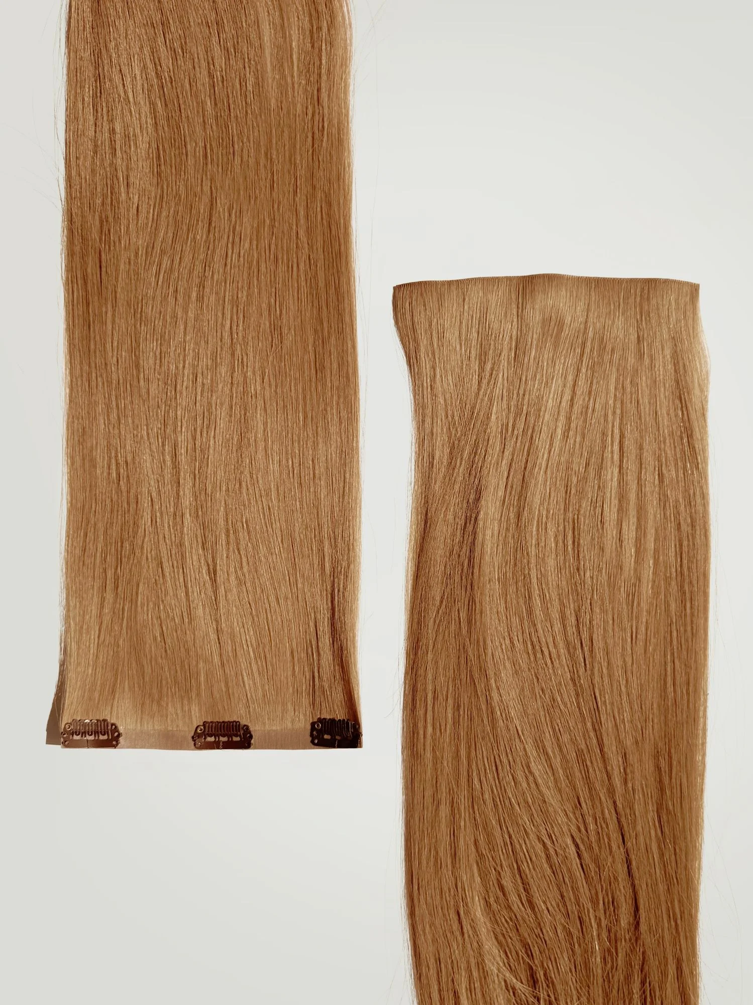Orange Copper Invisible Clip-Ins 18"/45.72cm (100g) - Image 3